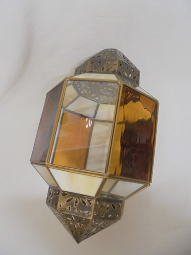 Vintage moroccan style amber - style,