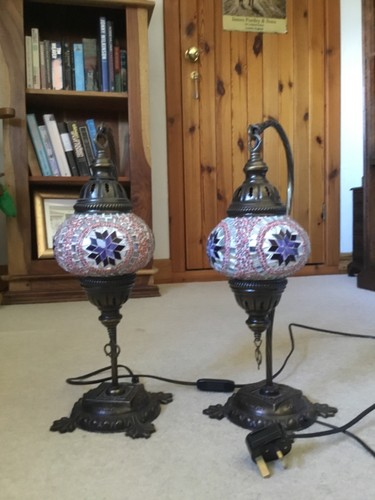 Pair turkish moroccan swan - pair, of