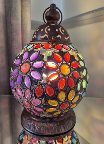 Moroccan style table lamp - style,