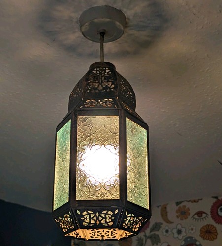 Moroccan style hanging - moroccan, ceiling